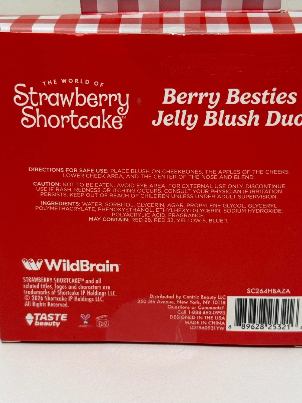 Strawberry Shortcake Berry Besties Jelly Blush Rollers 2pk Pink